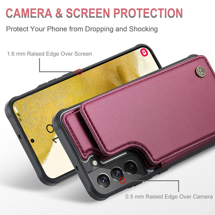 Vinich Wallet Case for Galaxy S22 - DOKUTRONIX
