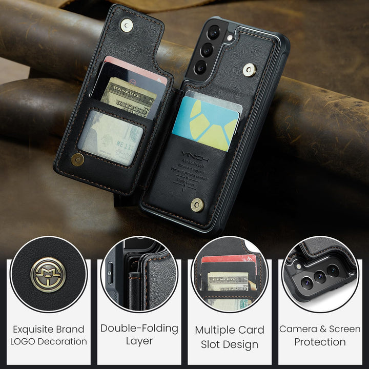 Vinich Wallet Case for Galaxy S22 - DOKUTRONIX