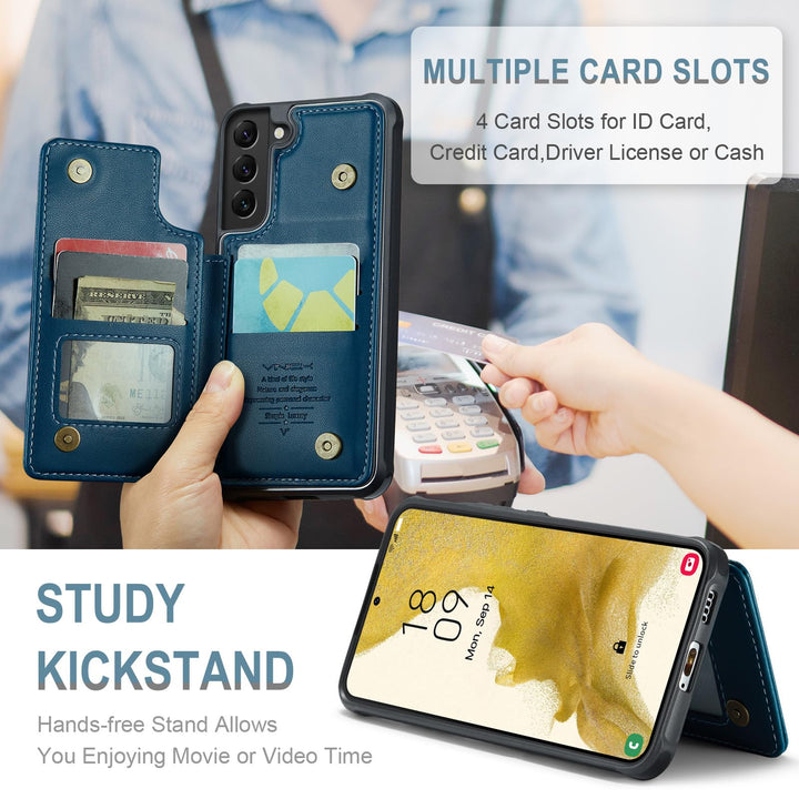 Vinich Wallet Case for Galaxy S22 - DOKUTRONIX