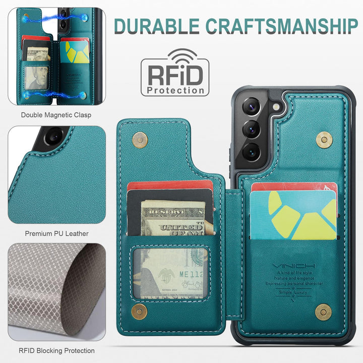 Vinich Wallet Case for Galaxy S22 - DOKUTRONIX