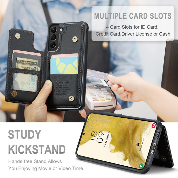 Vinich Wallet Case for Galaxy S22 - DOKUTRONIX