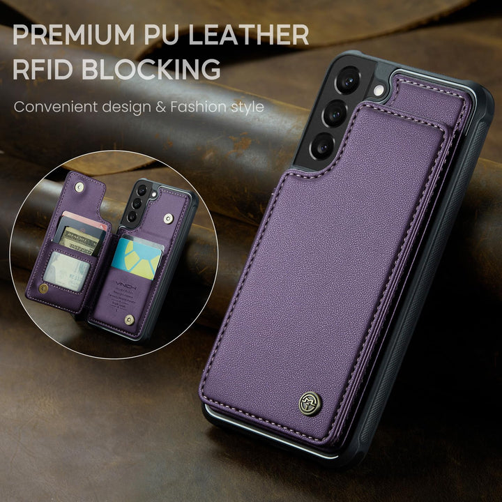 Vinich Wallet Case for Galaxy S22 - DOKUTRONIX