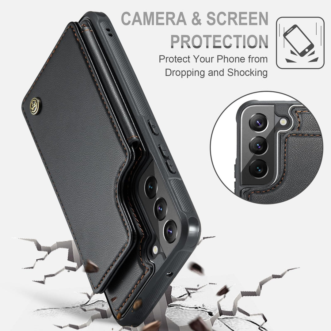 Vinich Wallet Case for Galaxy S22 - DOKUTRONIX