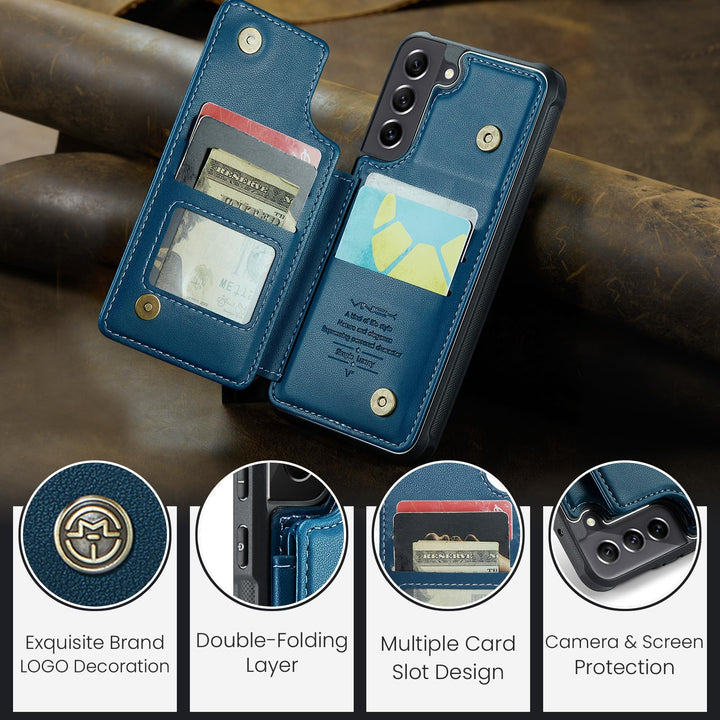 Vinich Wallet Case for Galaxy S22 - DOKUTRONIX