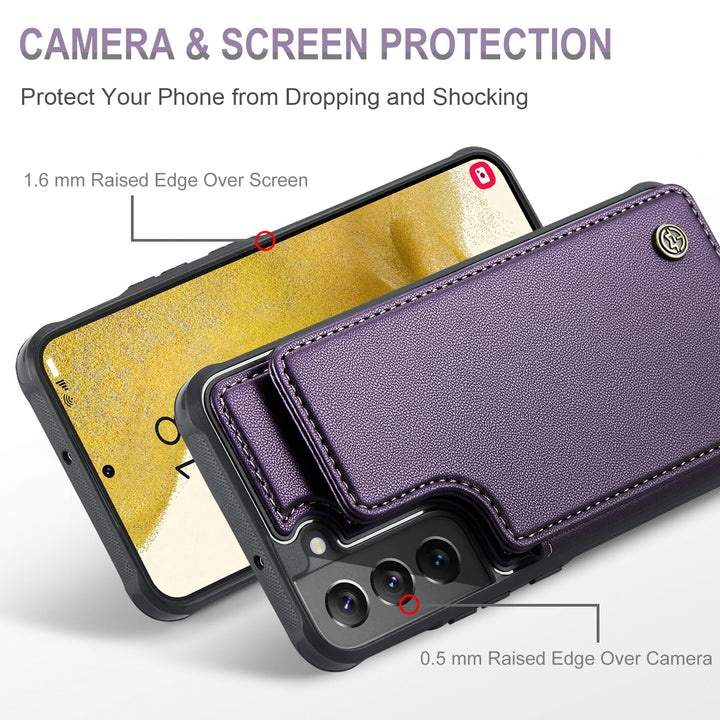 Vinich Wallet Case for Galaxy S22 - DOKUTRONIX