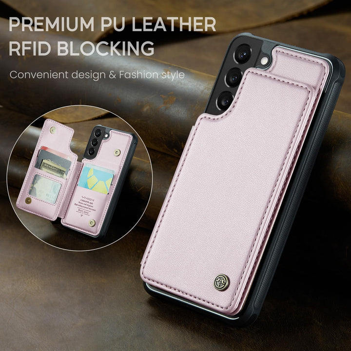 Vinich Wallet Case for Galaxy S22 - DOKUTRONIX