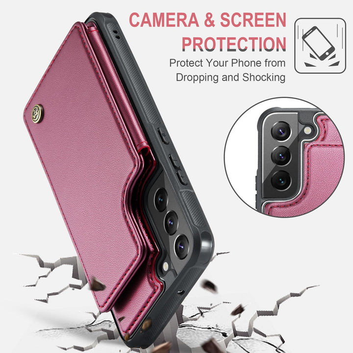 Vinich Wallet Case for Galaxy S22 - DOKUTRONIX