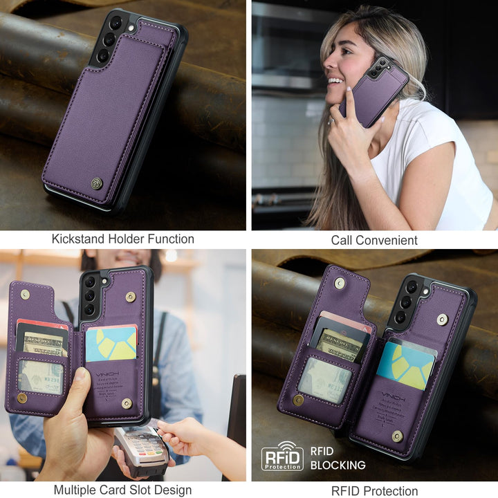 Vinich Wallet Case for Galaxy S22 - DOKUTRONIX