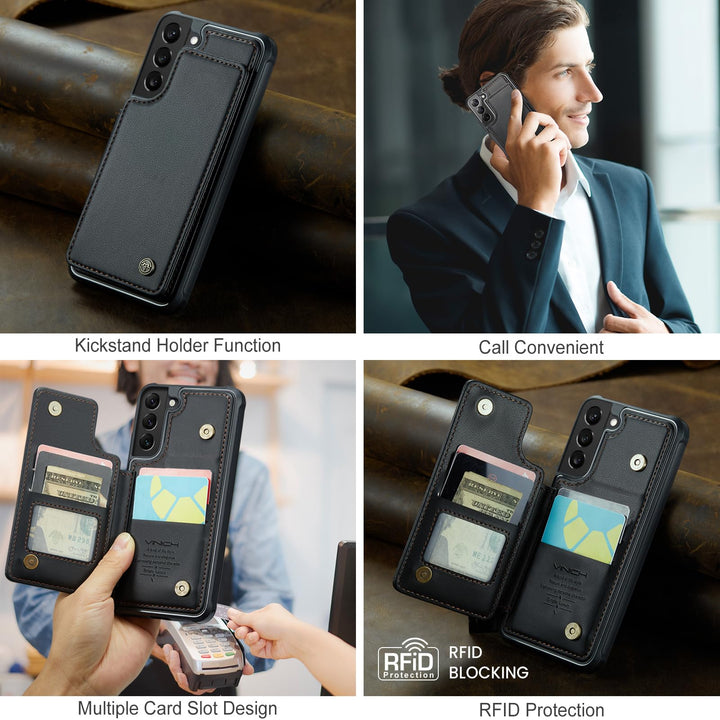 Vinich Wallet Case for Galaxy S22 - DOKUTRONIX