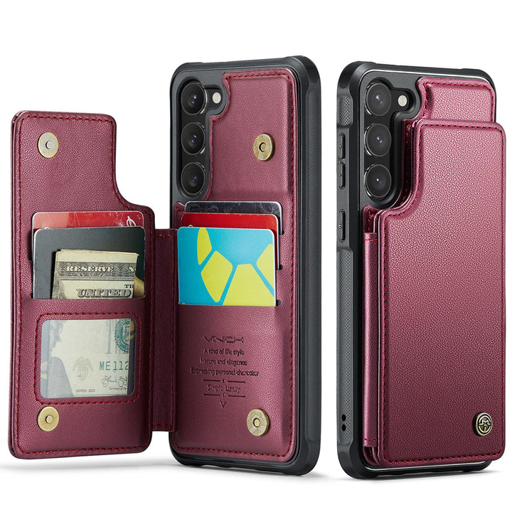 Galaxy S23 Plus RFID Wallet Case - DOKUTRONIX