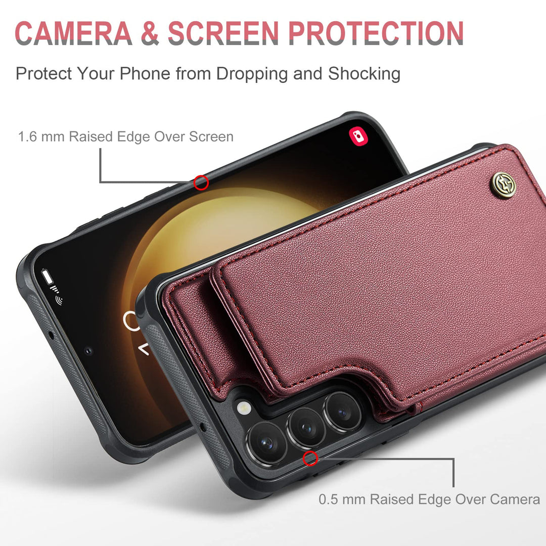 Galaxy S23 Plus RFID Wallet Case - DOKUTRONIX