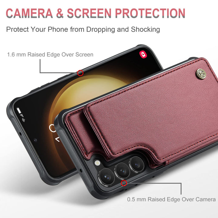Galaxy S23 Plus RFID Wallet Case - DOKUTRONIX