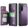 Vinich Shield: Galaxy S23 Plus Wallet Case - Purple