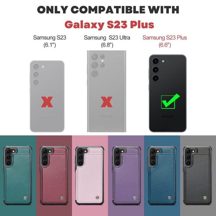 Vinich Galaxy S23 Plus Wallet Case - DOKUTRONIX