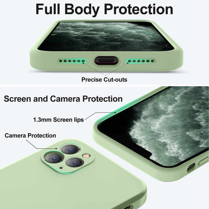 Vooii Matcha Liquid Silicone Case for iPhone 11 Pro Max - DOKUTRONIX