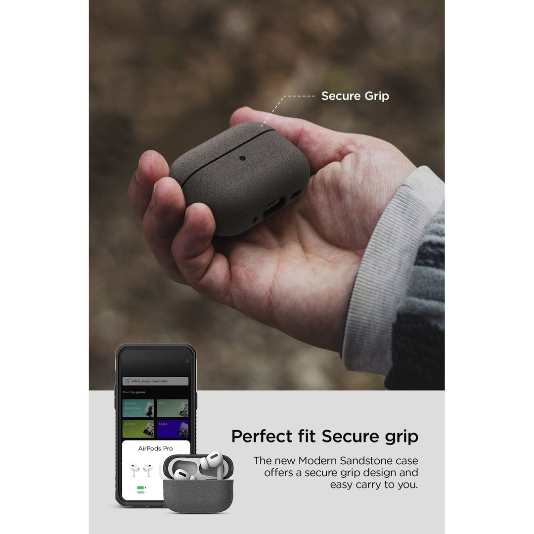 VRS Sandstone Pro Case for AirPods (Gen 1 & 2) - DOKUTRONIX