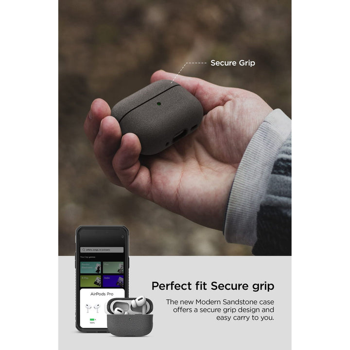 VRS Sandstone Pro Case for AirPods (Gen 1 & 2) - DOKUTRONIX