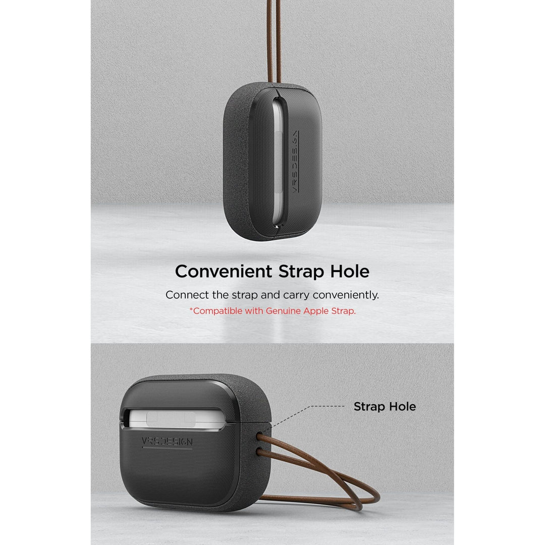 VRS Sandstone Pro Case for AirPods (Gen 1 & 2) - DOKUTRONIX