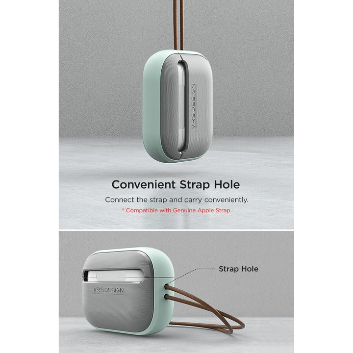 VRS Sandstone Pro Case for AirPods (Gen 1 & 2) - DOKUTRONIX