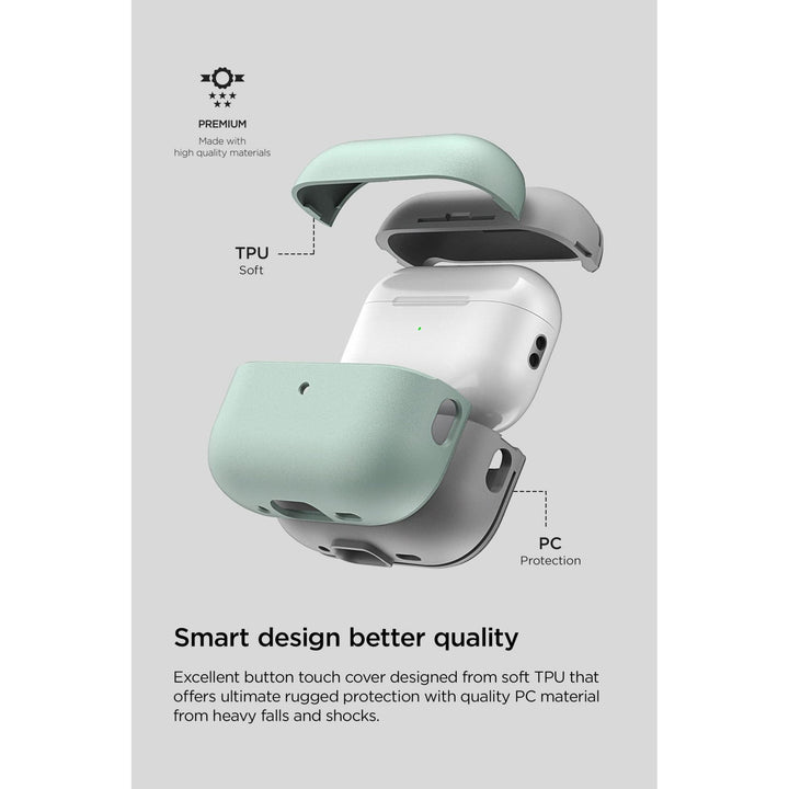 VRS Sandstone Pro Case for AirPods (Gen 1 & 2) - DOKUTRONIX