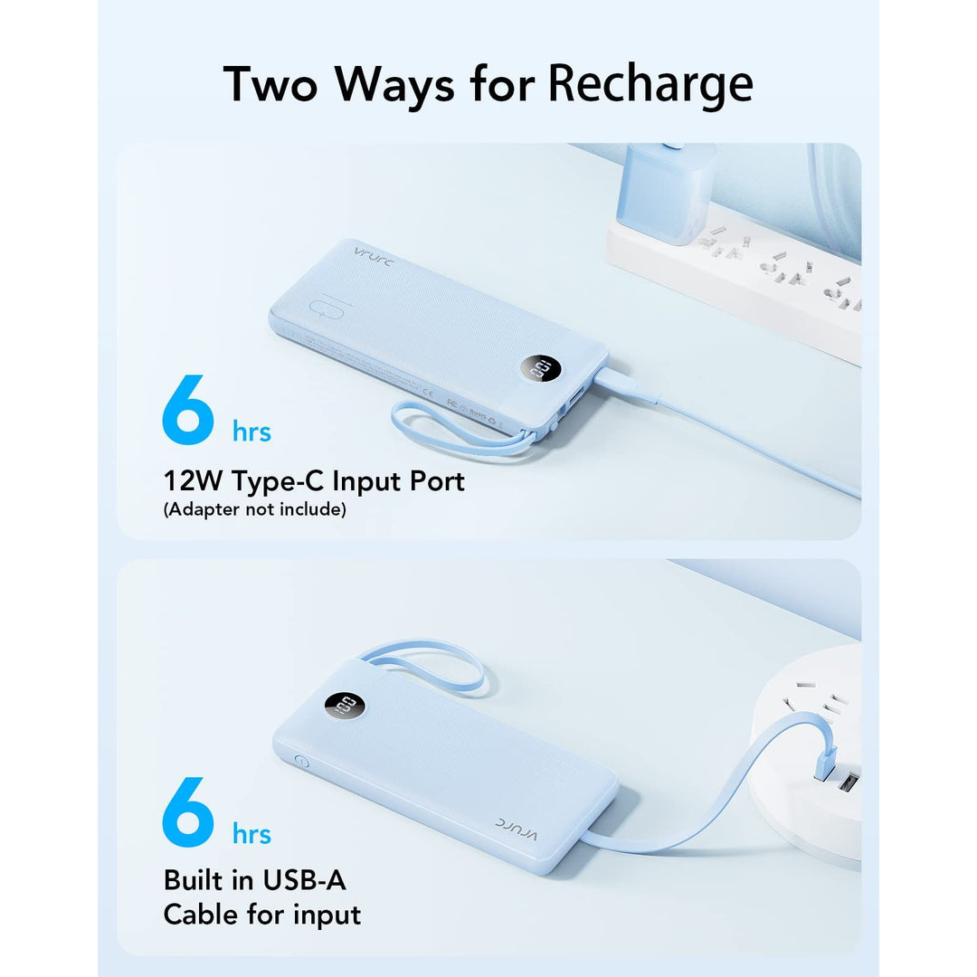 ChargeMate 10K Portable Power Bank - DOKUTRONIX