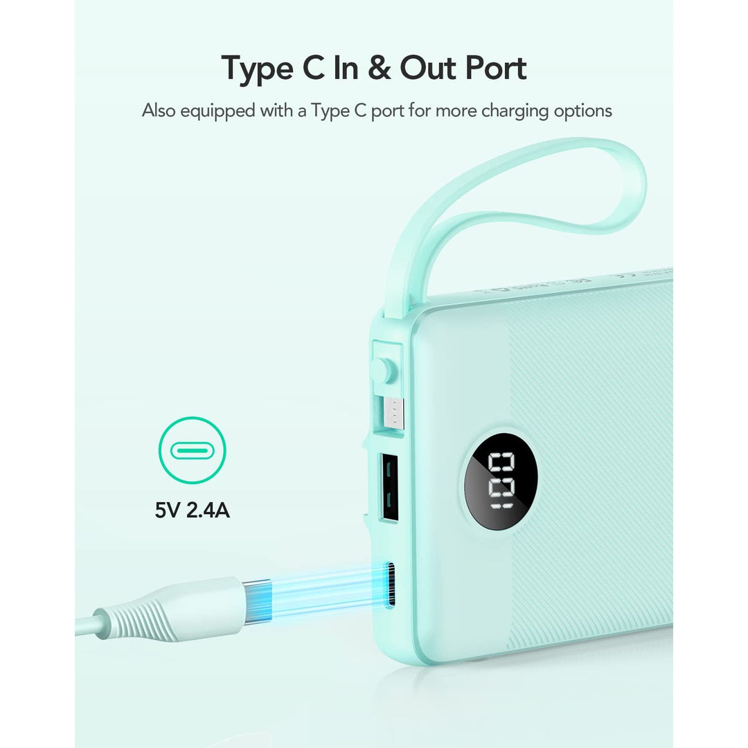 ChargeMate 10K Portable Power Bank - DOKUTRONIX