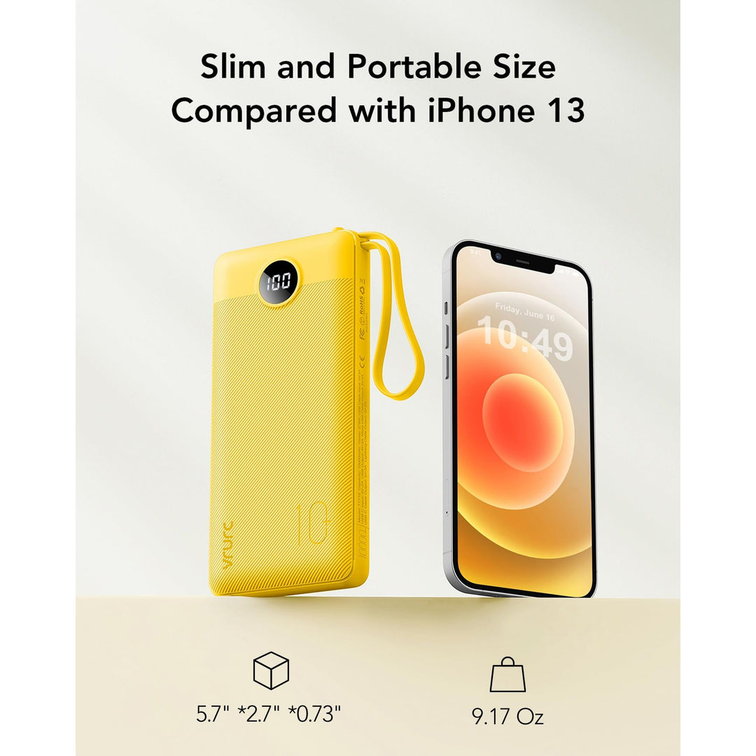 ChargeMate 10K Portable Power Bank - DOKUTRONIX