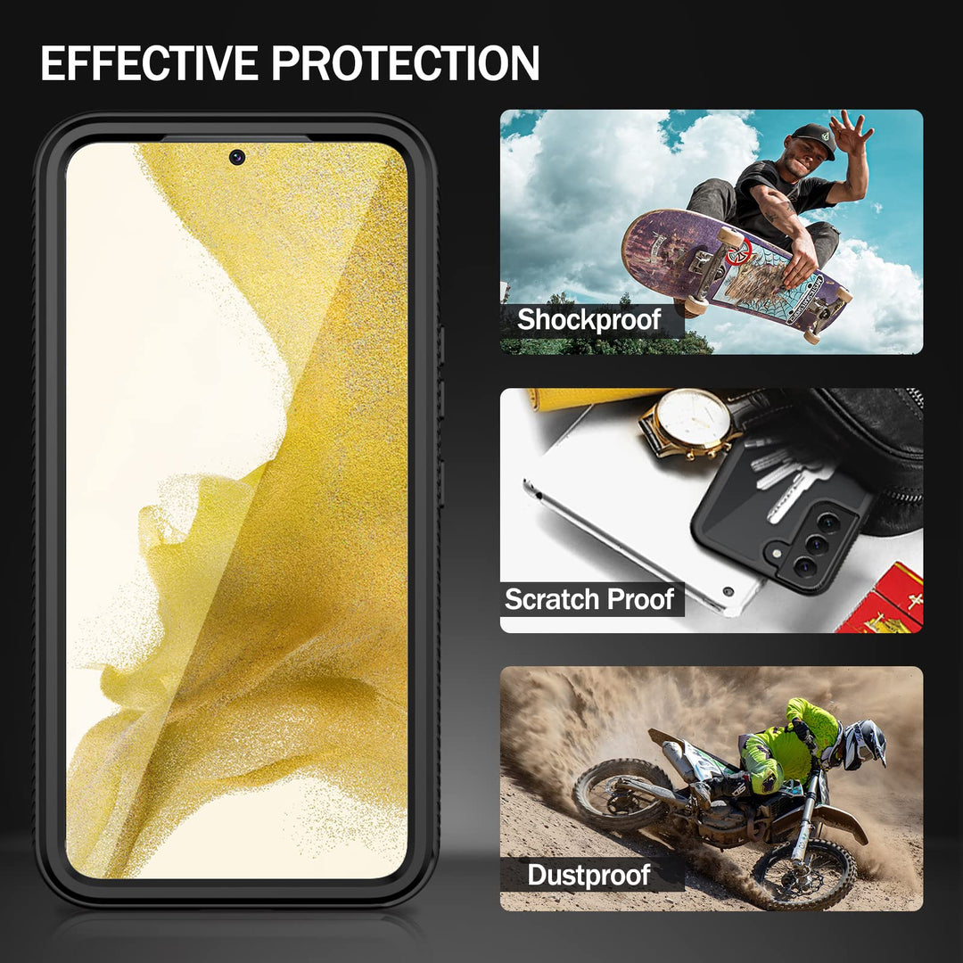 Wahhle Shield: Slim Galaxy S22+ Case with Protector - DOKUTRONIX