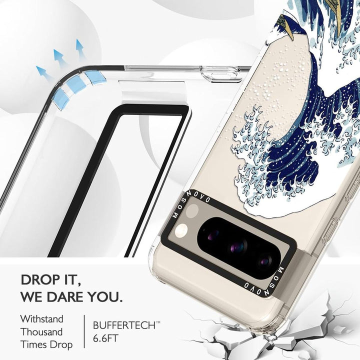 WaveGuard Clear Case for Pixel 8 Pro - Military Grade - DOKUTRONIX