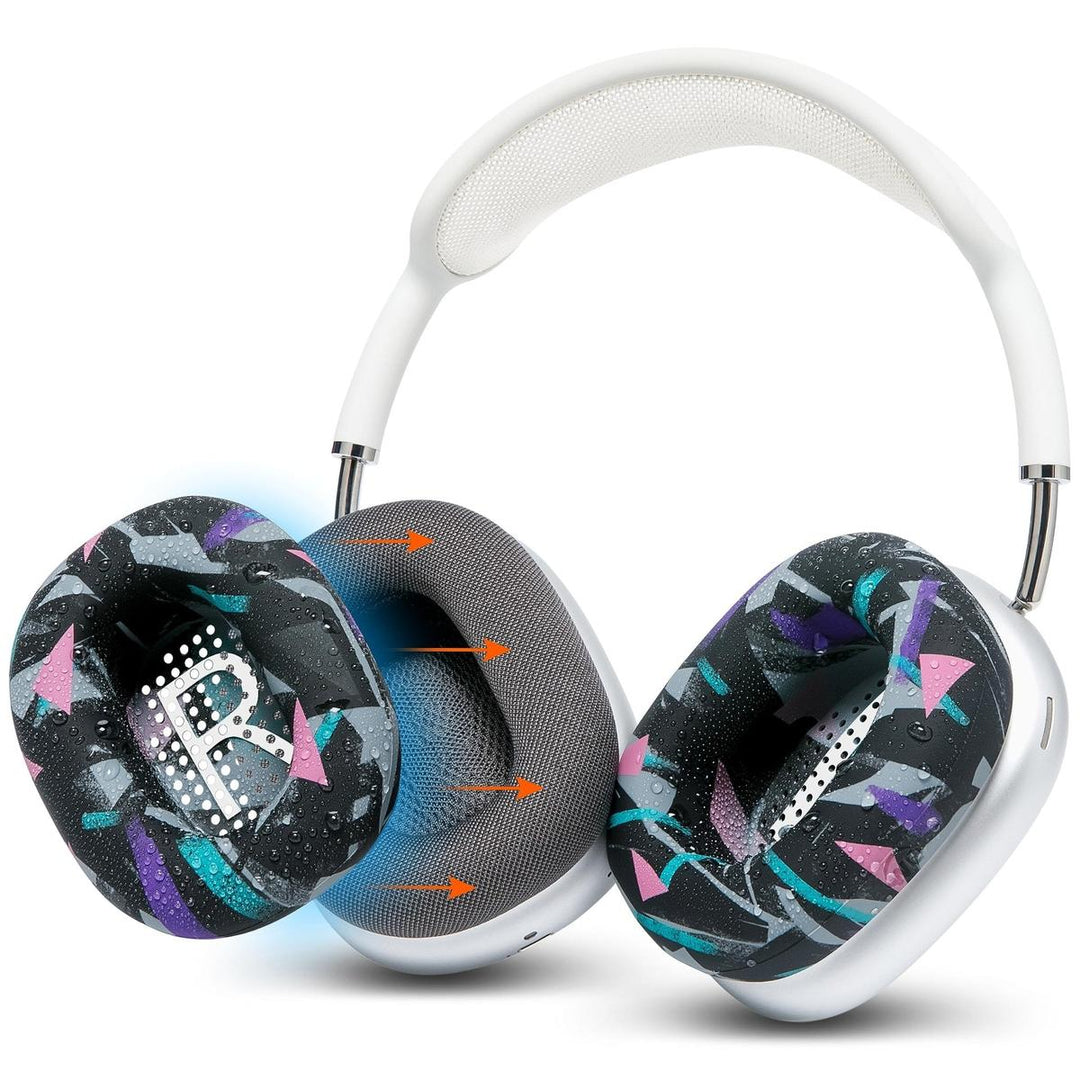 Wicked Cushions SweatZ Max: Floral Earpad Covers - DOKUTRONIX