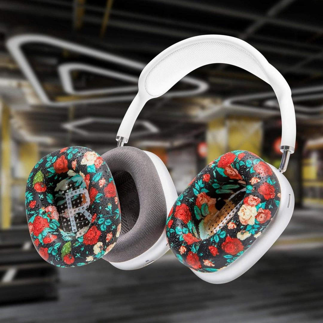 Wicked Cushions SweatZ Max: Floral Earpad Covers - DOKUTRONIX