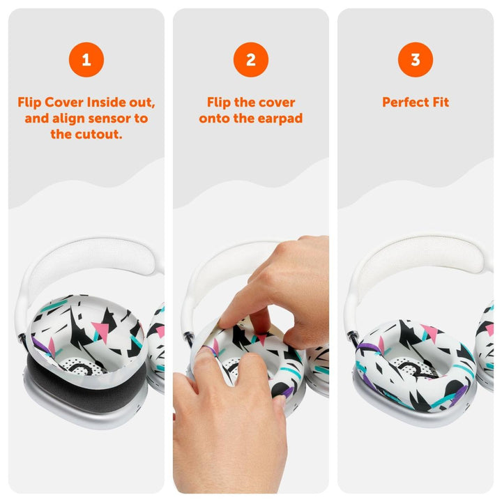 Wicked Cushions SweatZ Max: Floral Earpad Covers - DOKUTRONIX