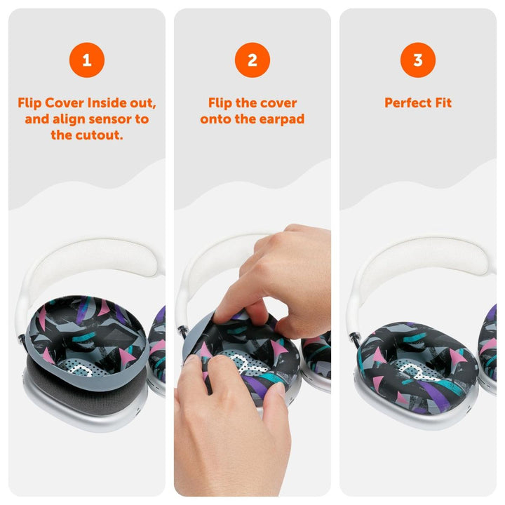 Wicked Cushions SweatZ Max: Floral Earpad Covers - DOKUTRONIX