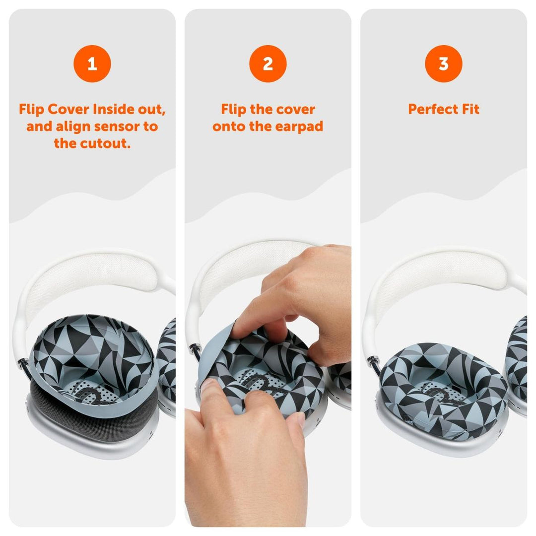 Wicked Cushions SweatZ Max: Floral Earpad Covers - DOKUTRONIX