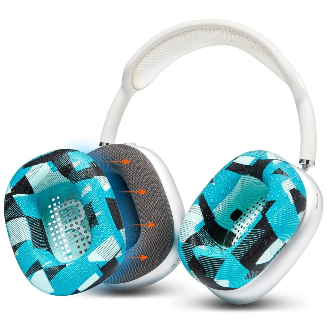 Wicked Cushions SweatZ Max: Floral Earpad Covers - DOKUTRONIX