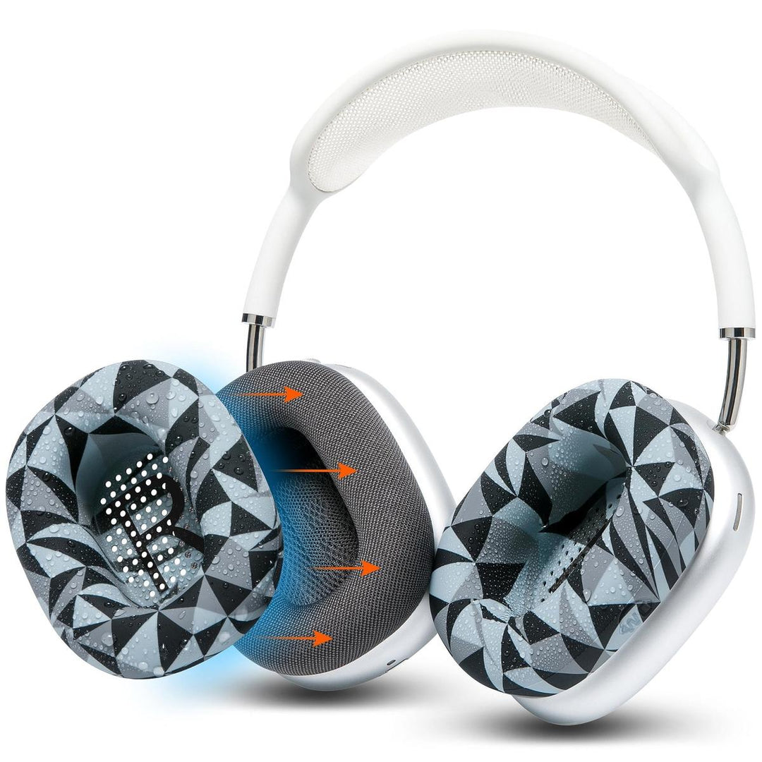Wicked Cushions SweatZ Max: Floral Earpad Covers - DOKUTRONIX