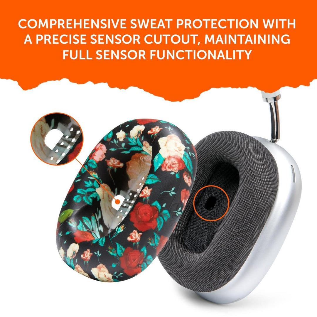 Wicked Cushions SweatZ Max: Floral Earpad Covers - DOKUTRONIX