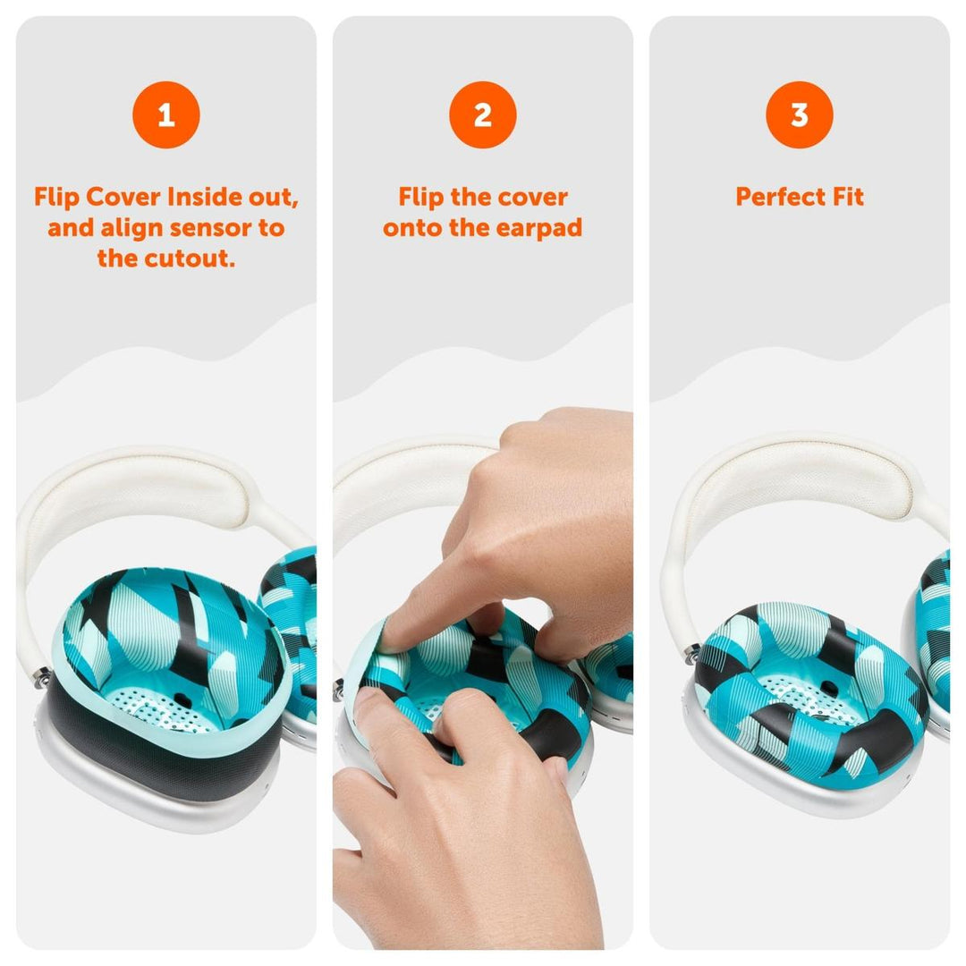 Wicked Cushions SweatZ Max: Floral Earpad Covers - DOKUTRONIX