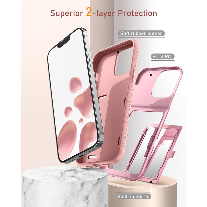 WeLoveCase Chic Pink Wallet Case for iPhone 13 Pro Max - DOKUTRONIX