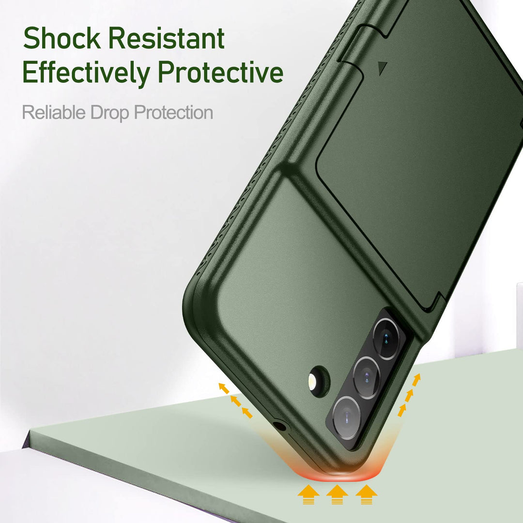 WeLoveCase Galaxy S22 Wallet & Mirror Cover - Purple - DOKUTRONIX