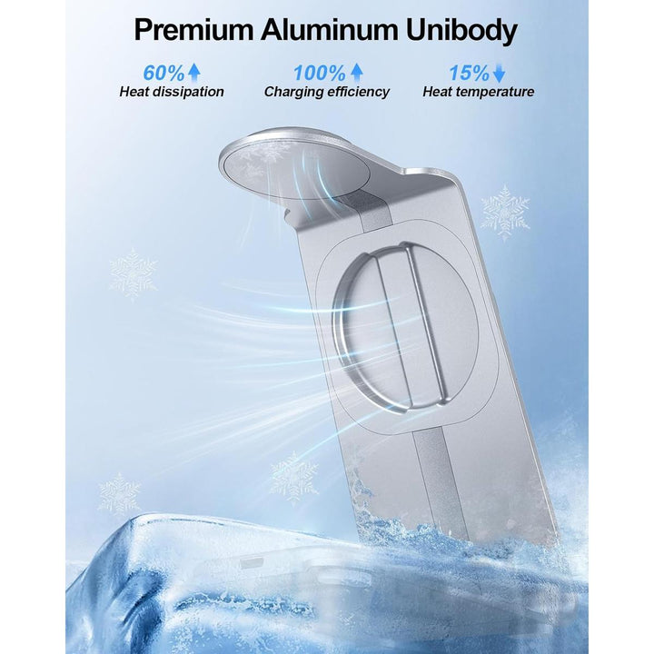 MagCharge Pro: 3-in-1 Aluminum Station for Apple - DOKUTRONIX