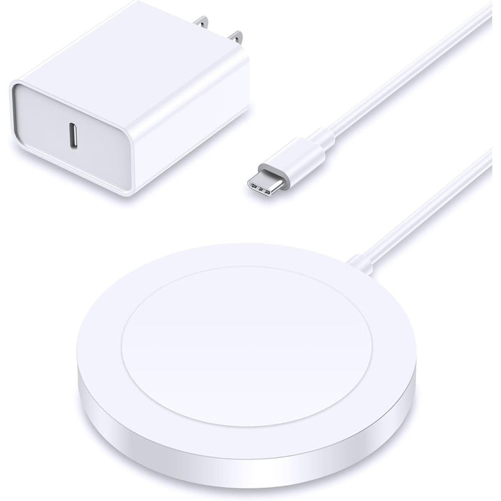 iCharge MagSafe Wireless Charger - White Edition - DOKUTRONIX