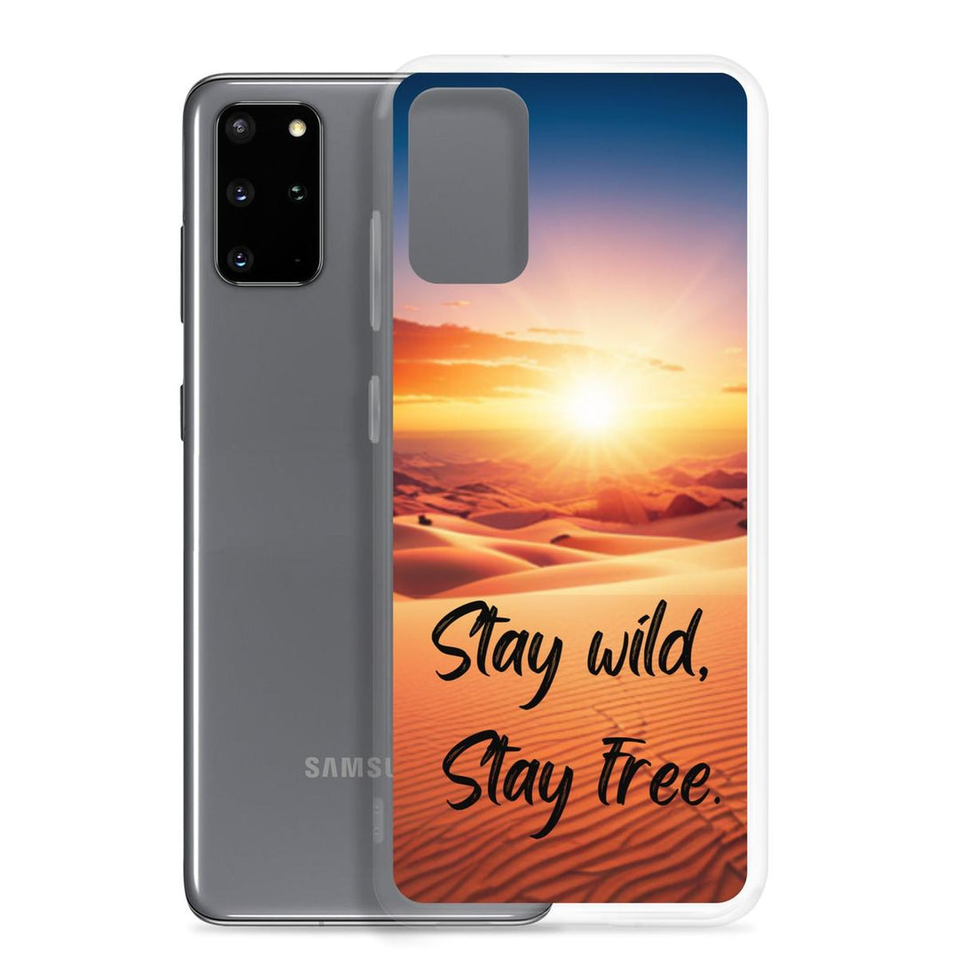 Sunset Spirit Samsung Clear Case - DOKUTRONIX