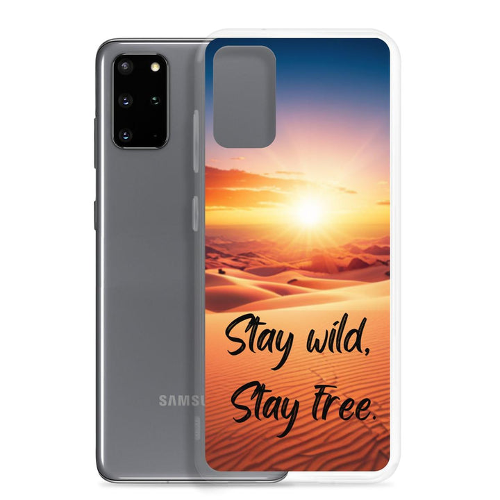 Sunset Spirit Samsung Clear Case - DOKUTRONIX