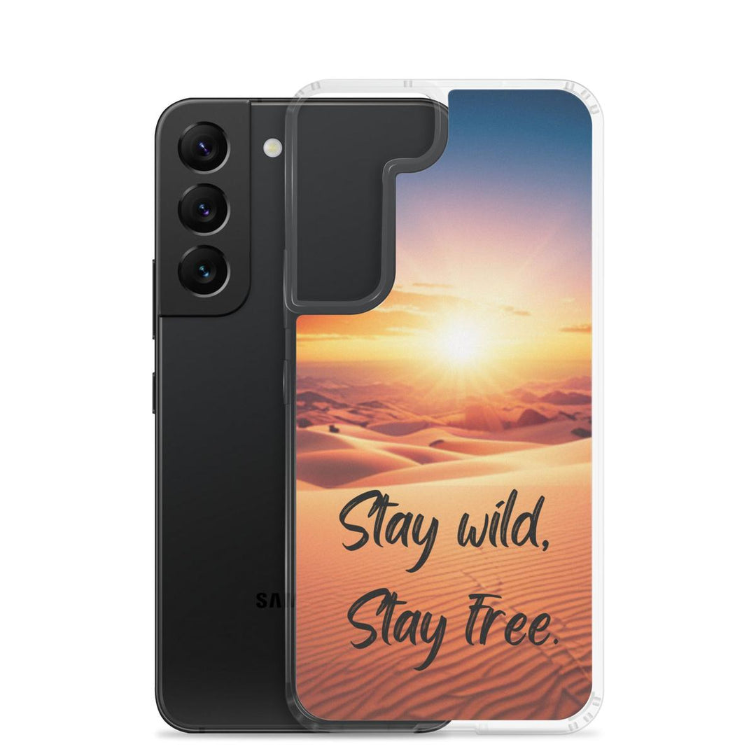 Sunset Spirit Samsung Clear Case - DOKUTRONIX