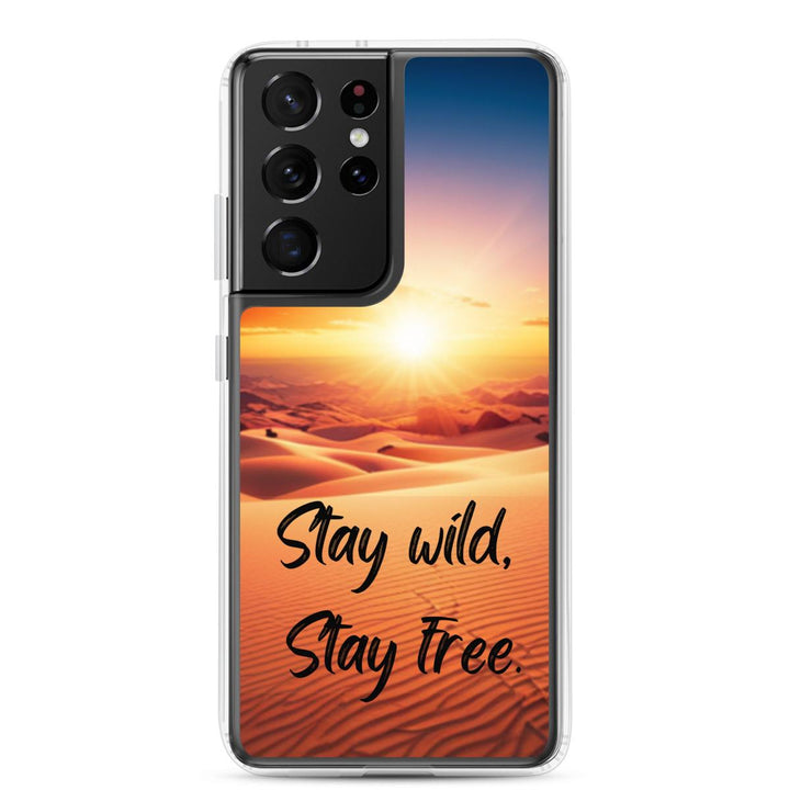 Sunset Spirit Samsung Clear Case - DOKUTRONIX