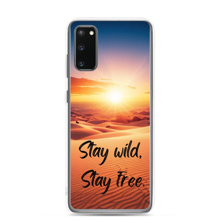 Sunset Spirit Samsung Clear Case - DOKUTRONIX