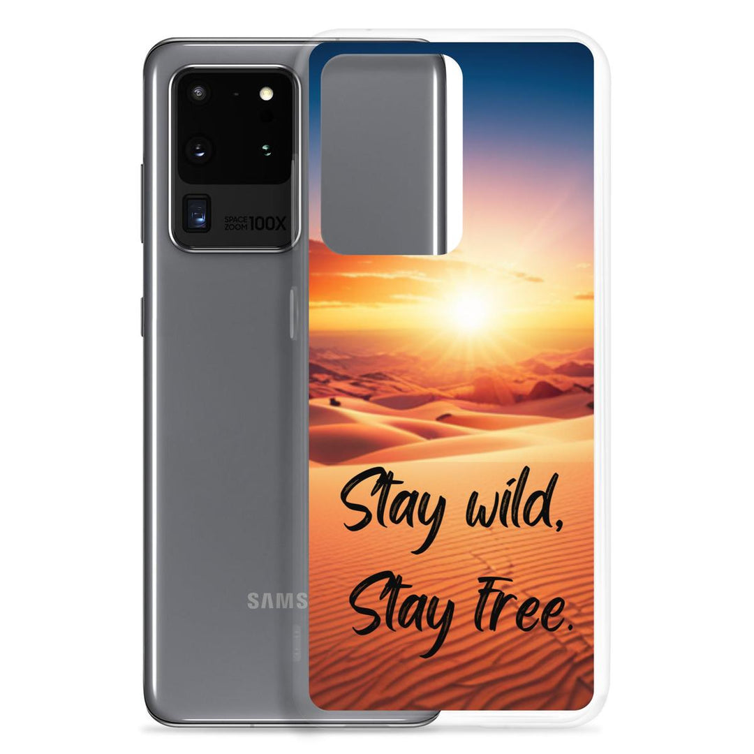 Sunset Spirit Samsung Clear Case - DOKUTRONIX