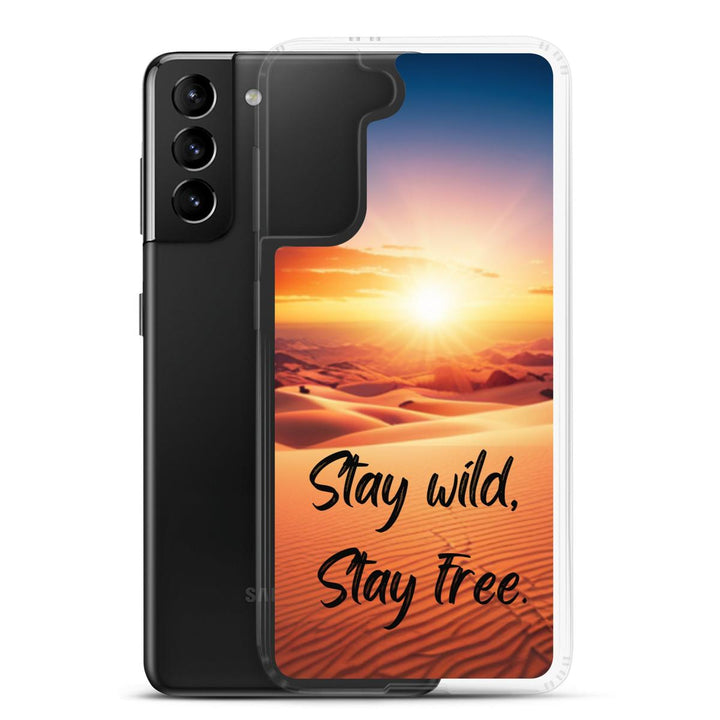 Sunset Spirit Samsung Clear Case - DOKUTRONIX