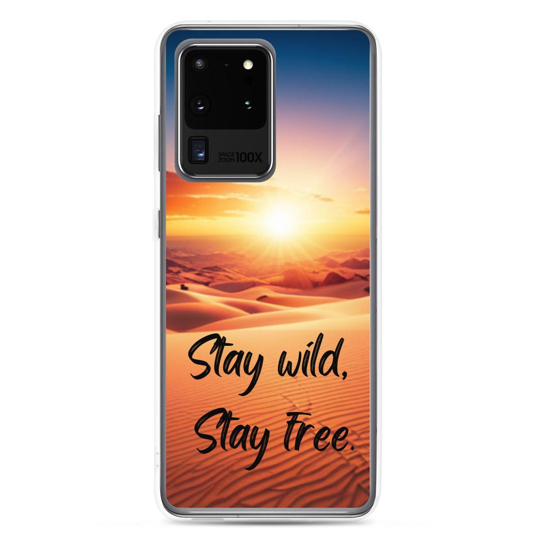 Sunset Spirit Samsung Clear Case - DOKUTRONIX